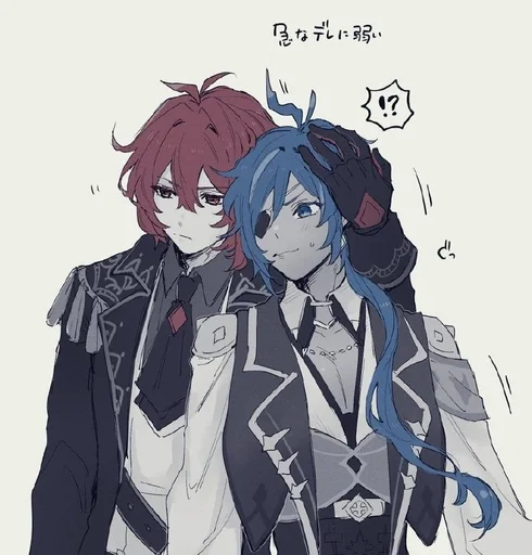 ✨ Стикер «Kaeya and Diluc» для Telegram