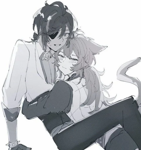 ✨ Стикер «Kaeya and Diluc» для Telegram