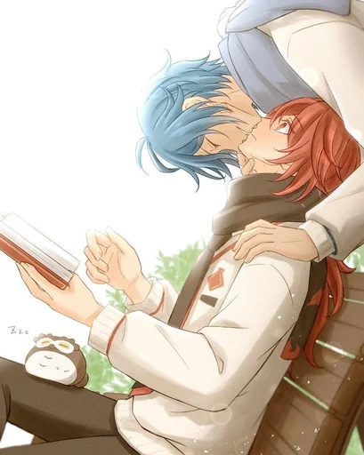 ✨ Стикер «Kaeya and Diluc» для Telegram
