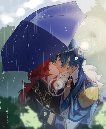 ✨ Стикер «Kaeya and Diluc» для Telegram