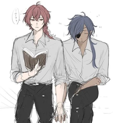 ✨ Стикер «Kaeya and Diluc» для Telegram