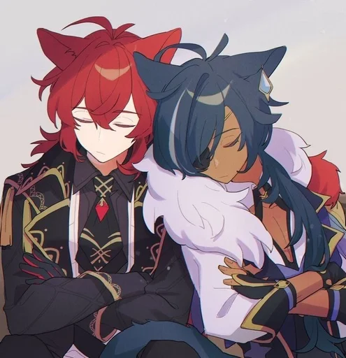 ✨ Стикер «Kaeya and Diluc» для Telegram