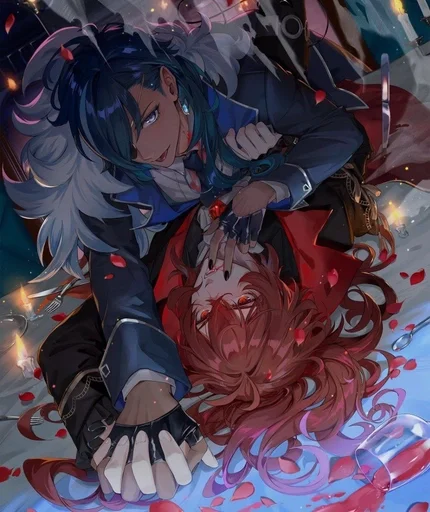✨ Стикер «Kaeya and Diluc» для Telegram