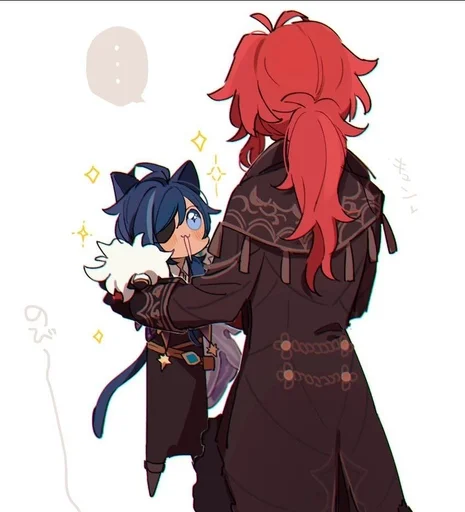 ✨ Стикер «Kaeya and Diluc» для Telegram