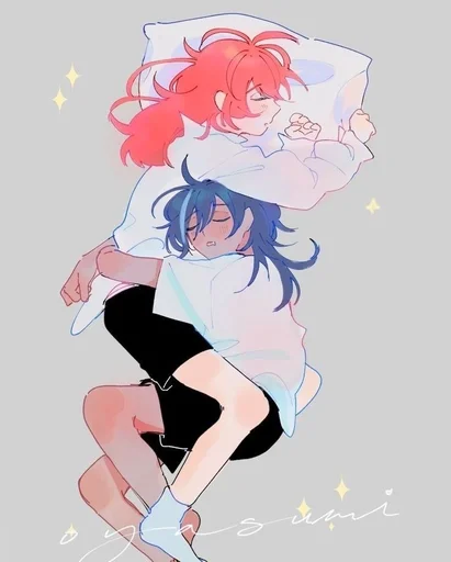 ✨ Стикер «Kaeya and Diluc» для Telegram