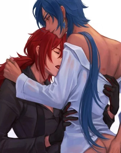 ✨ Стикер «Kaeya and Diluc» для Telegram