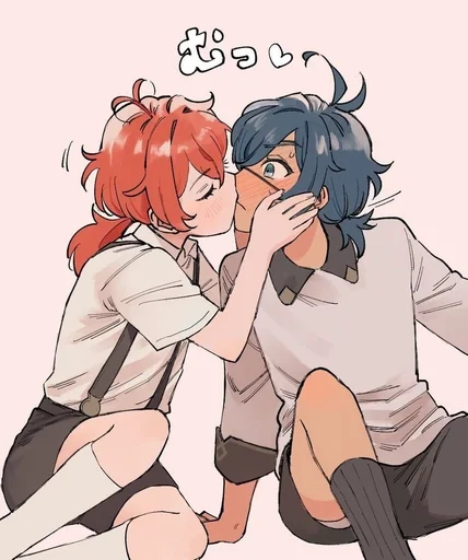 ✨ Стикер «Kaeya and Diluc» для Telegram