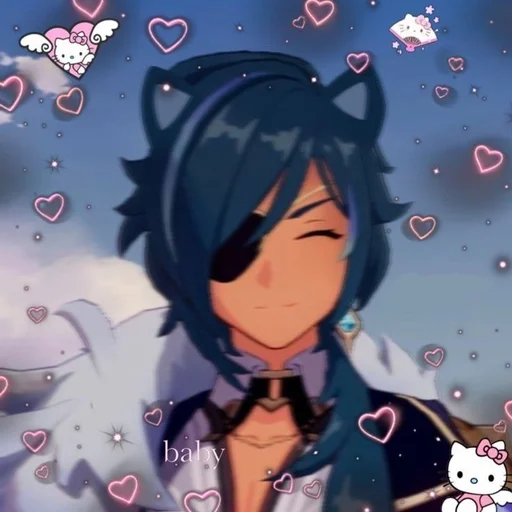 ❤️ Стикер «Kaeya Alberich» для Telegram