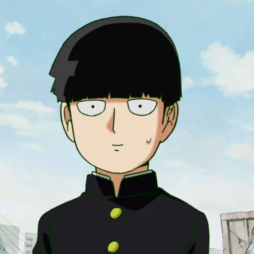 ⚖ Стикер «Kageyama Shigeo» для Telegram