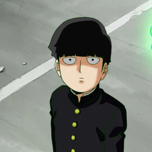💸 Стикер «Kageyama Shigeo» для Telegram