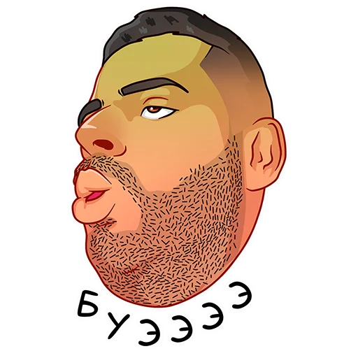 🤢 Стикер «KAGRAMANA» для Telegram