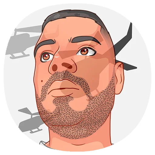 🥴 Стикер «KAGRAMANA» для Telegram