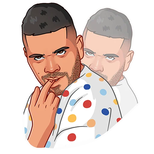 😈 Стикер «KAGRAMANA» для Telegram