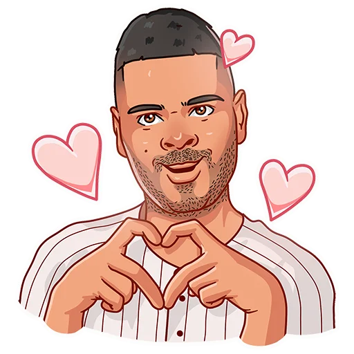 🥰 Стикер «KAGRAMANA» для Telegram