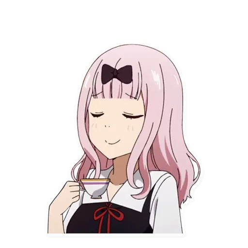 😊 Стикер «Kaguya-sama wa Kokurasetai Tensai-tachi no Renai Zunousen» для Telegram
