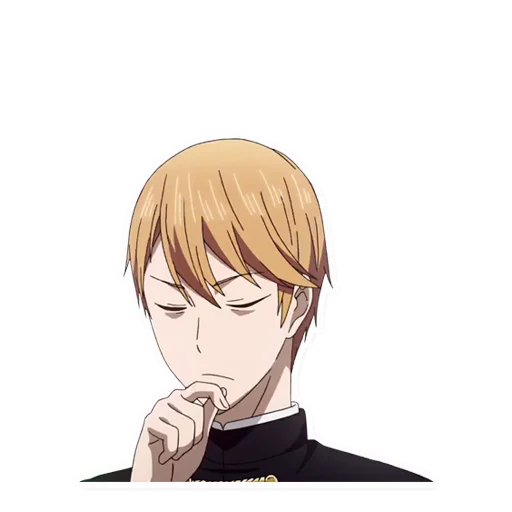🤔 Стикер «Kaguya-sama wa Kokurasetai Tensai-tachi no Renai Zunousen» для Telegram