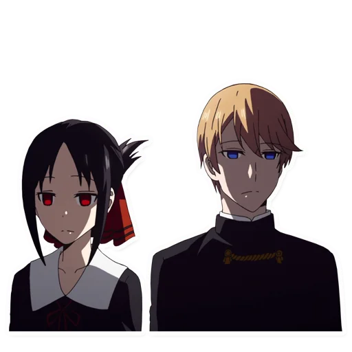 😒 Стикер «Kaguya-sama wa Kokurasetai Tensai-tachi no Renai Zunousen» для Telegram
