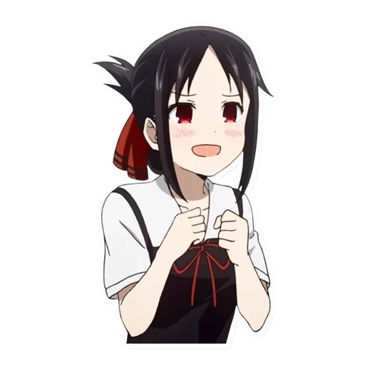 😳 Стикер «Kaguya-sama wa Kokurasetai Tensai-tachi no Renai Zunousen» для Telegram