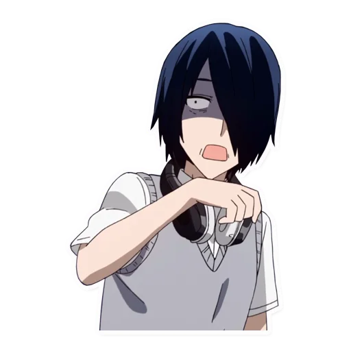 😱 Стикер «Kaguya-sama wa Kokurasetai Tensai-tachi no Renai Zunousen» для Telegram
