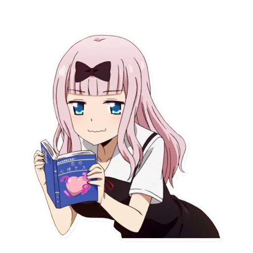 😏 Стикер «Kaguya-sama wa Kokurasetai Tensai-tachi no Renai Zunousen» для Telegram