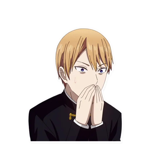 🤭 Стикер «Kaguya-sama wa Kokurasetai Tensai-tachi no Renai Zunousen» для Telegram