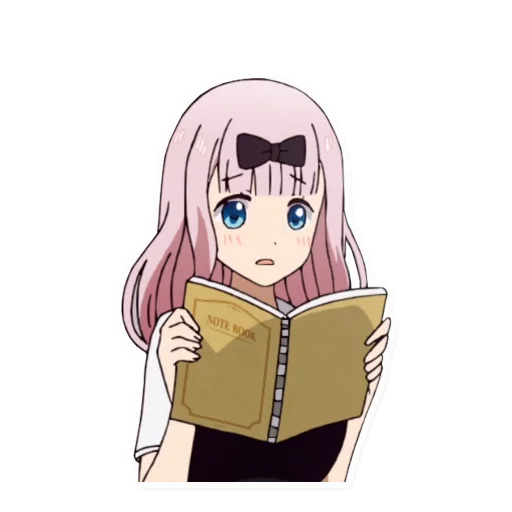 🧐 Стикер «Kaguya-sama wa Kokurasetai Tensai-tachi no Renai Zunousen» для Telegram