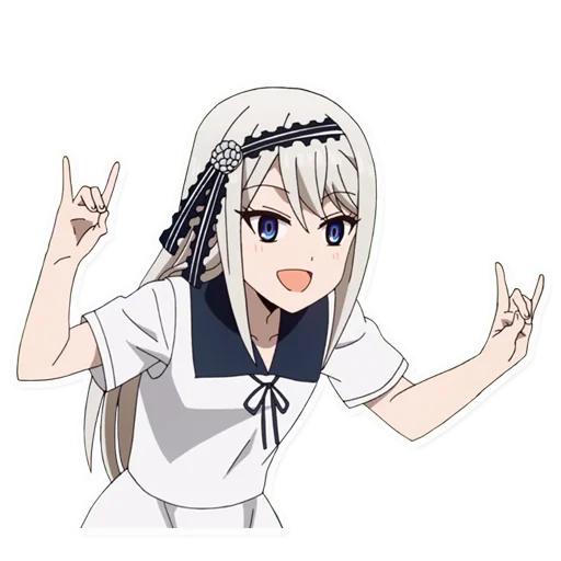 🤘 Стикер «Kaguya-sama wa Kokurasetai Tensai-tachi no Renai Zunousen» для Telegram