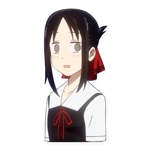 👀 Стикер «Kaguya-sama wa Kokurasetai Tensai-tachi no Renai Zunousen» для Telegram