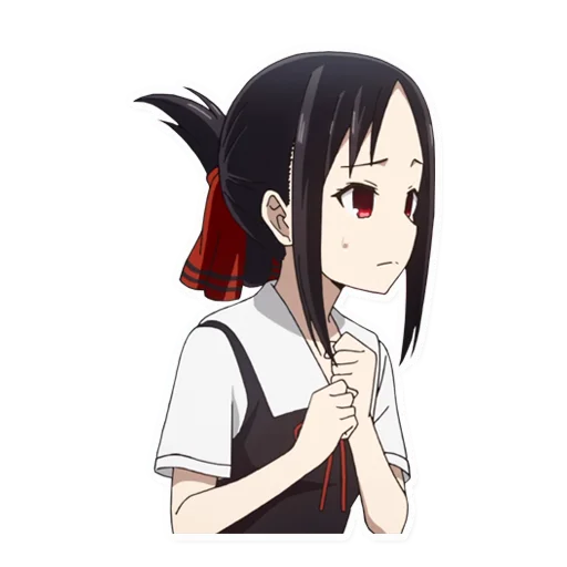 😟 Стикер «Kaguya-sama wa Kokurasetai Tensai-tachi no Renai Zunousen» для Telegram