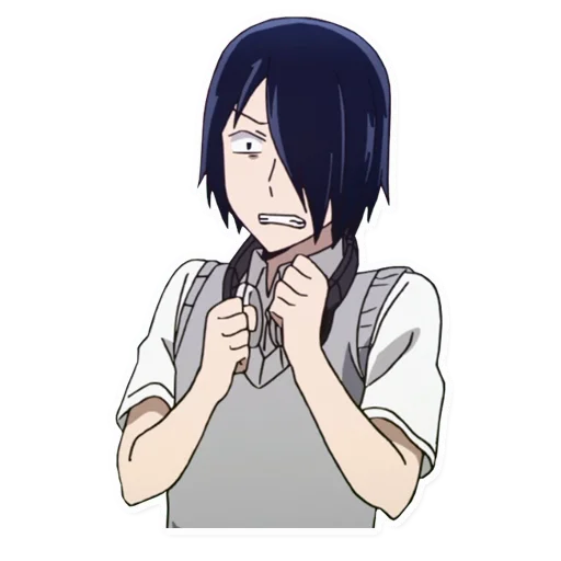 😬 Стикер «Kaguya-sama wa Kokurasetai Tensai-tachi no Renai Zunousen» для Telegram