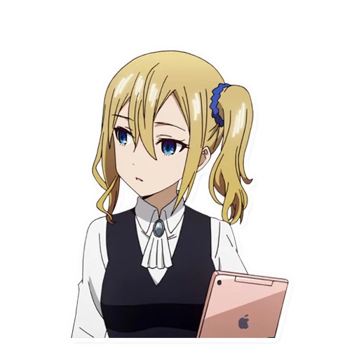 😯 Стикер «Kaguya-sama wa Kokurasetai Tensai-tachi no Renai Zunousen» для Telegram