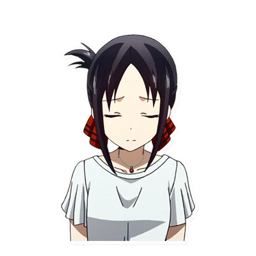 😞 Стикер «Kaguya-sama wa Kokurasetai Tensai-tachi no Renai Zunousen» для Telegram