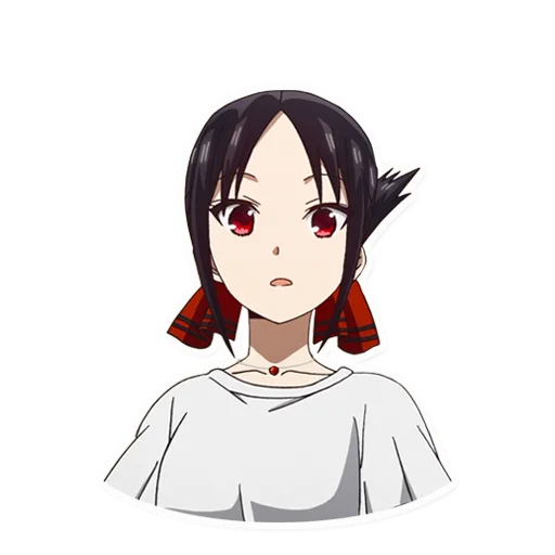 😯 Стикер «Kaguya-sama wa Kokurasetai Tensai-tachi no Renai Zunousen» для Telegram