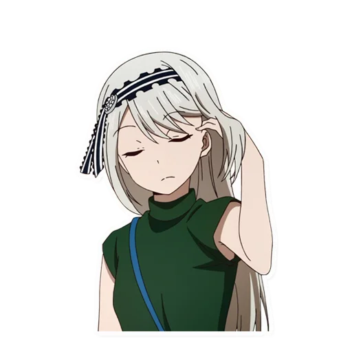 👸 Стикер «Kaguya-sama wa Kokurasetai Tensai-tachi no Renai Zunousen» для Telegram