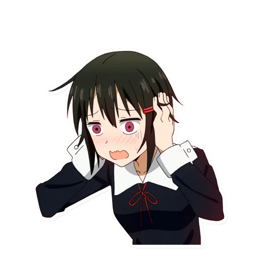 😱 Стикер «Kaguya-sama wa Kokurasetai Tensai-tachi no Renai Zunousen» для Telegram