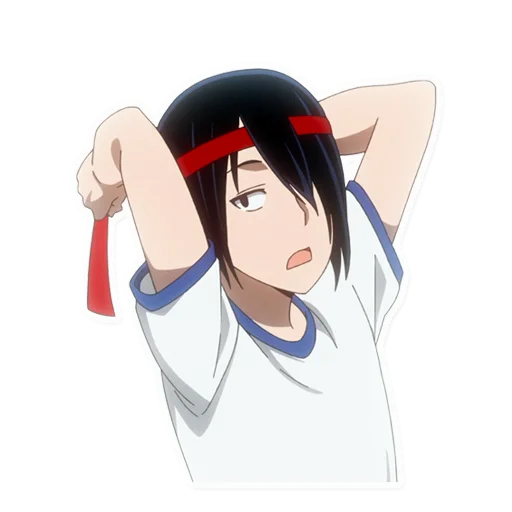 🤪 Стикер «Kaguya-sama wa Kokurasetai Tensai-tachi no Renai Zunousen» для Telegram