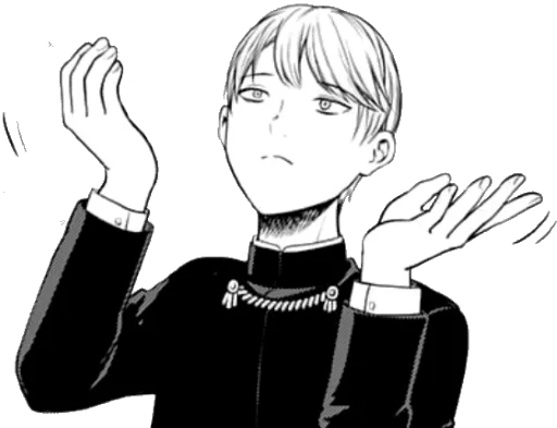 👐 Стикер «Kaguya sama» для Telegram