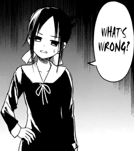 ⁉️ Стикер «Kaguya sama» для Telegram