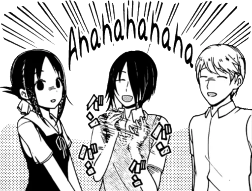 😆 Стикер «Kaguya sama» для Telegram