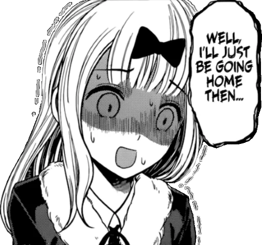 😰 Стикер «Kaguya sama» для Telegram