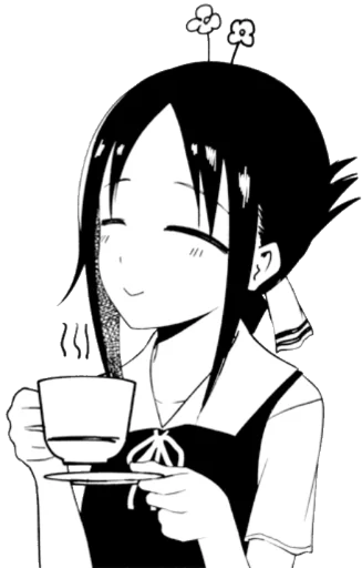 ☕️ Стикер «Kaguya sama» для Telegram