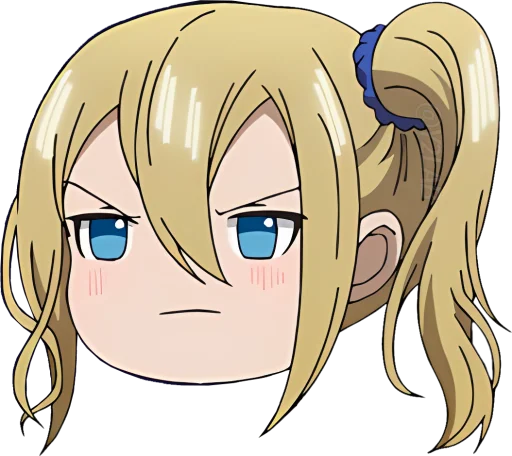 😠 Стикер «Kaguya-sama wa Kokurasetai (Love is War - Ultra Romantic)» для Telegram
