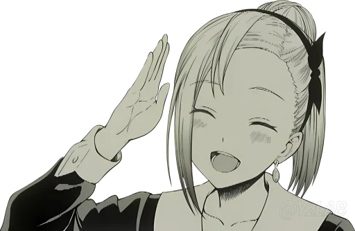 🫡 Стикер «Kaguya-sama wa Kokurasetai (Love is War - Ultra Romantic)» для Telegram