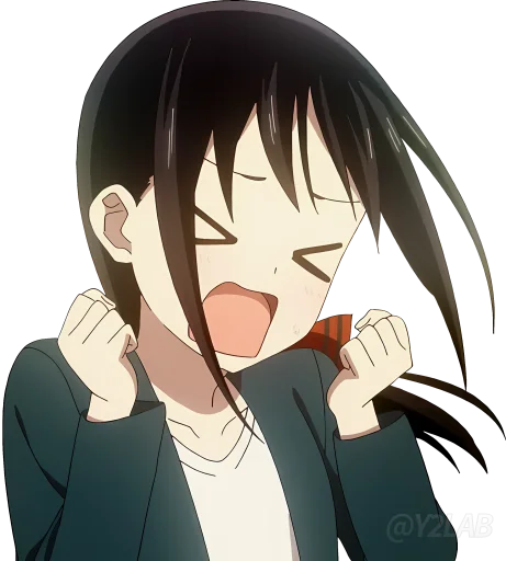 😣 Стикер «Kaguya-sama wa Kokurasetai (Love is War - Ultra Romantic)» для Telegram
