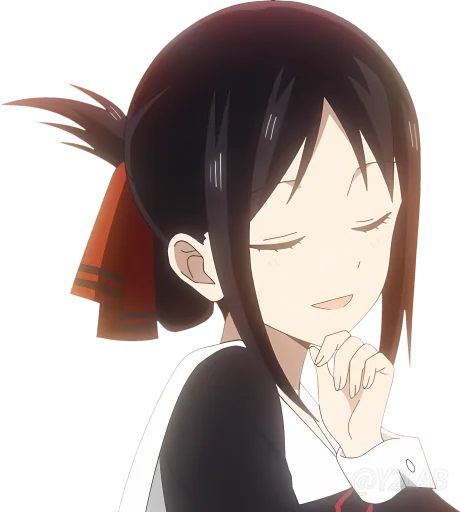 😄 Стикер «Kaguya-sama wa Kokurasetai (Love is War - Ultra Romantic)» для Telegram