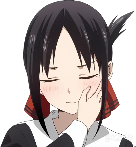 🧏‍♀ Стикер «Kaguya-sama wa Kokurasetai (Love is War - Ultra Romantic)» для Telegram