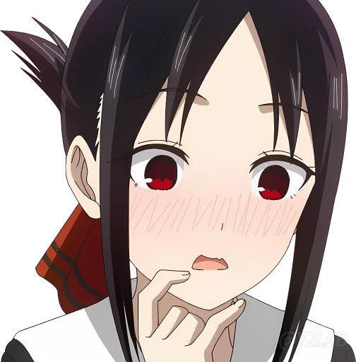 🫢 Стикер «Kaguya-sama wa Kokurasetai (Love is War - Ultra Romantic)» для Telegram