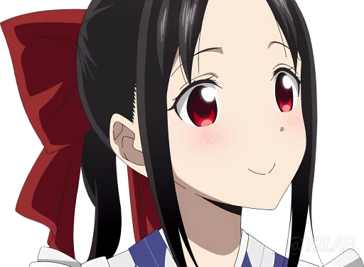 🙂 Стикер «Kaguya-sama wa Kokurasetai (Love is War - Ultra Romantic)» для Telegram