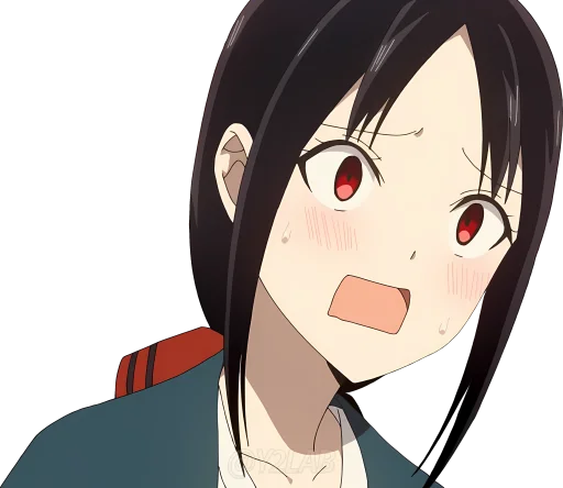 😳 Стикер «Kaguya-sama wa Kokurasetai (Love is War - Ultra Romantic)» для Telegram