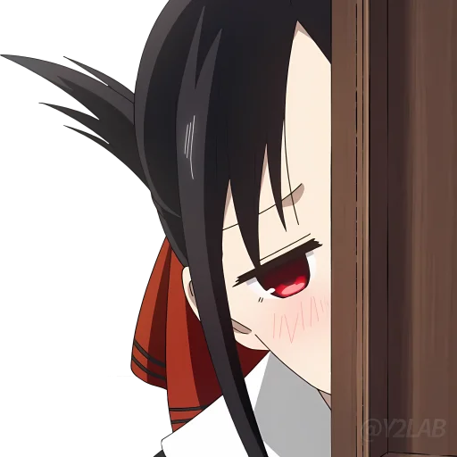 🫣 Стикер «Kaguya-sama wa Kokurasetai (Love is War - Ultra Romantic)» для Telegram
